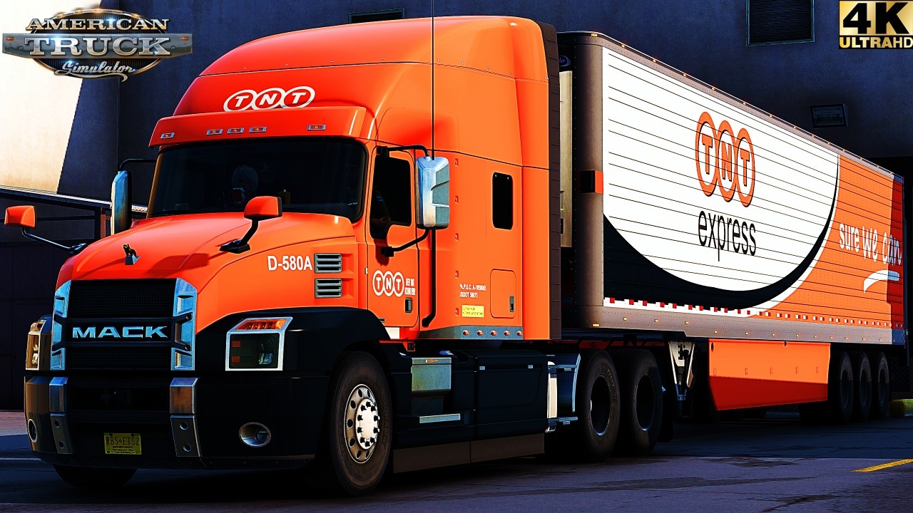 ATS-1.58 | DLC ARIZONA | MACK ANTHEM | TNT | REALISTIC DRIVER|4K #americantrucksimulator #ets2 #ats