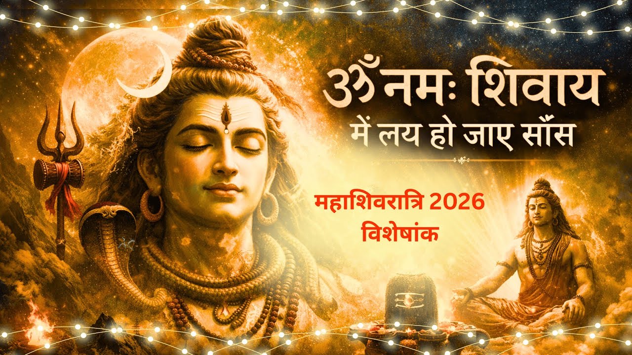 ॐ नमः शिवाय में लय हो जाए साँस | महाशिव स्तुति | ध्यान, वैराग्य और करुणा | Powerful Shiva Bhajan