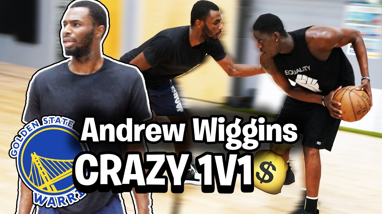 INTENSE NBA 1v1 Andrew Wiggins, Trey Lyles, Jordan Bell go at it !