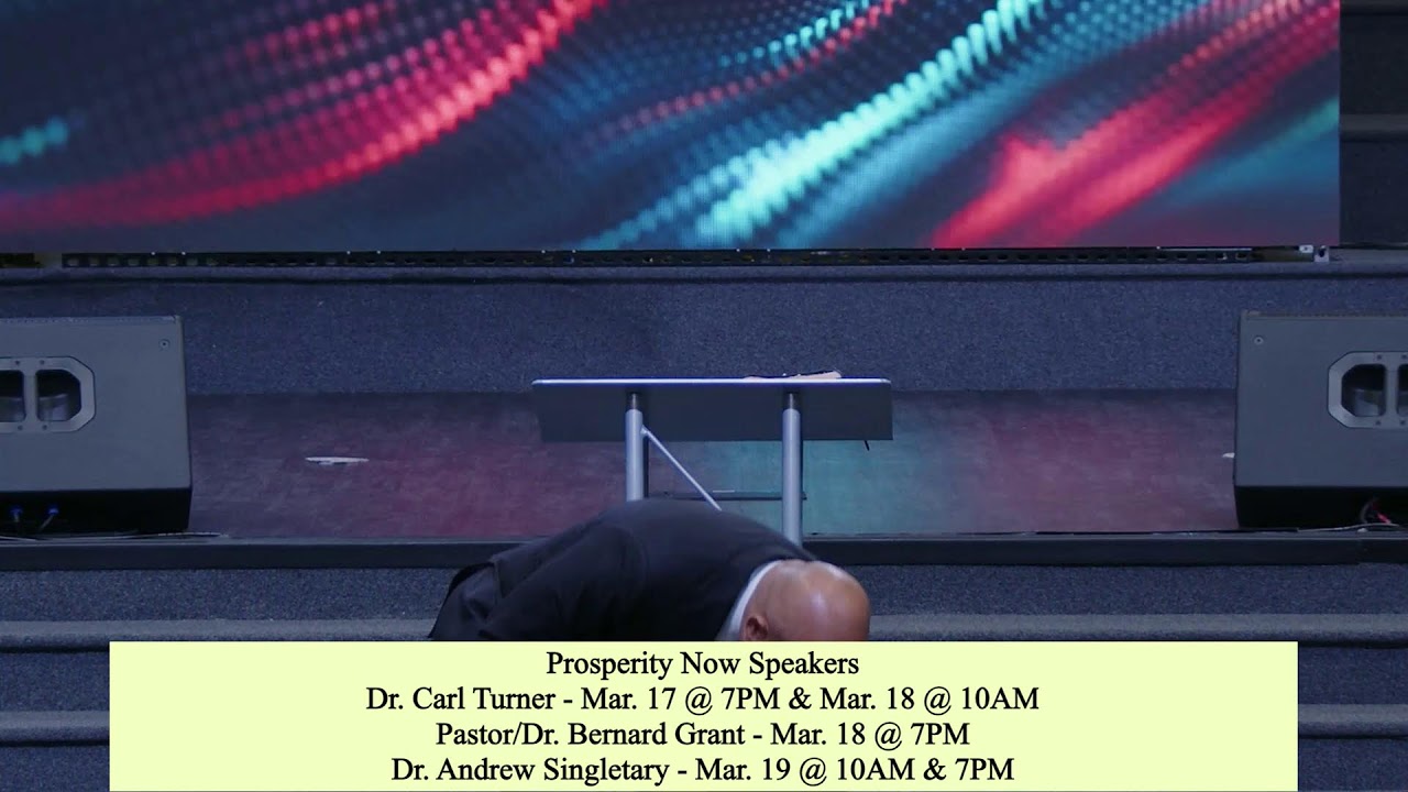 Prosperity Now Summit | March 17 | 10AM | Pastor Danny Johnson