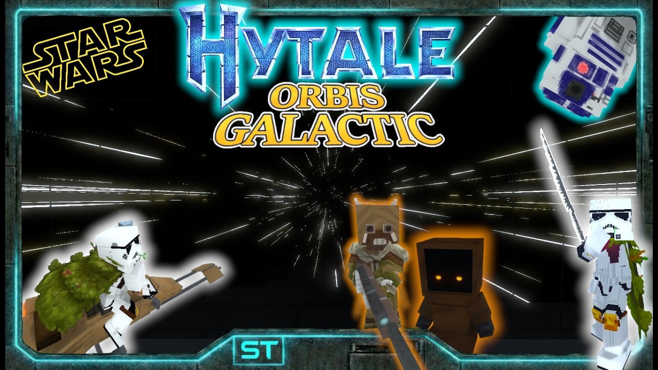 Von Tatooine bis Ilum: So episch ist Star Wars in Hytale (Orbis Galactic) | Hytale Mod Vorstellung!