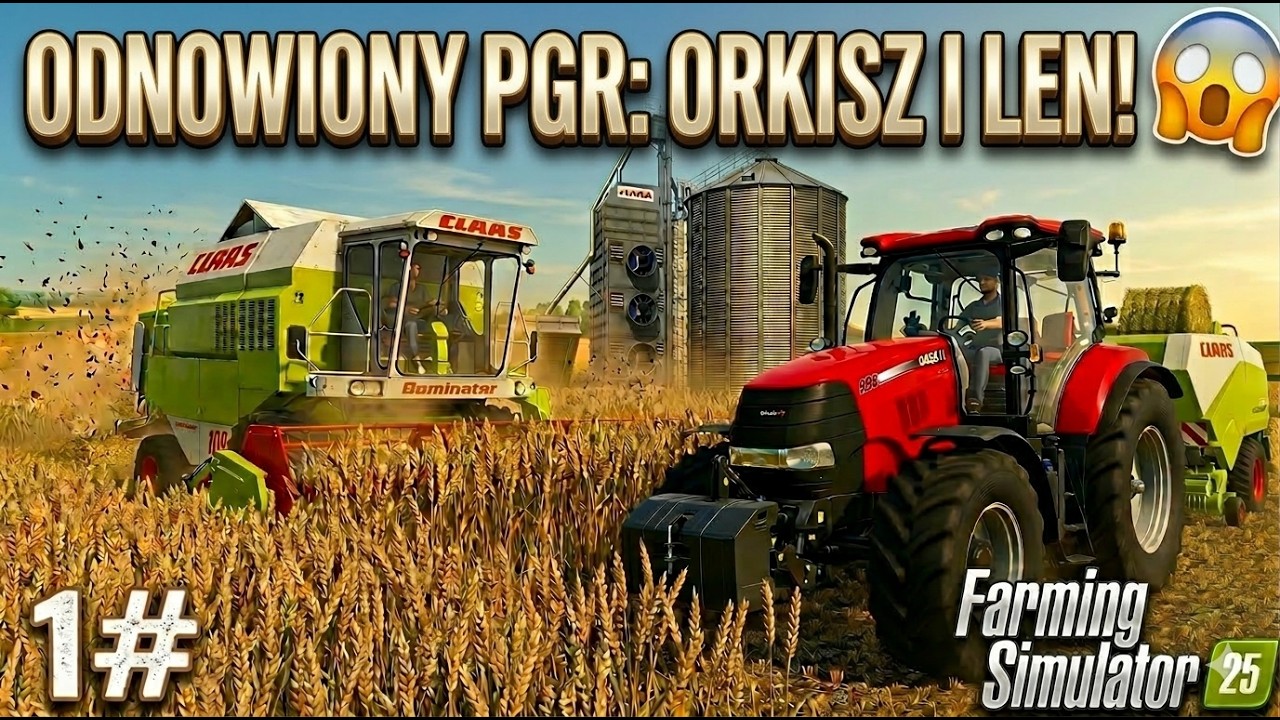 TRAFILIŚMY DO ODNOWIONEGO PGR-U! 😱🚜 Maszyny, chałupa i WIELKIE ŻNIWA ORKISZU! 1#