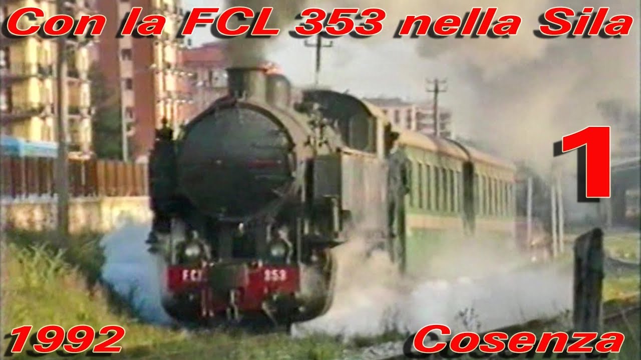 Con La FCL 353 in Sila -1992 - 1