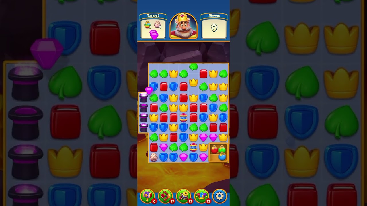 Royal Match Gameplay Walkthrough Level 371-380 Area 16