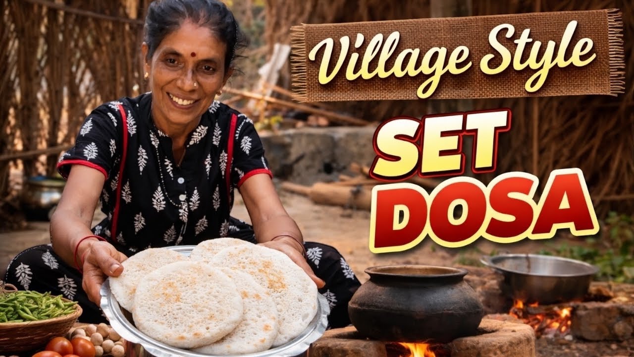 | ಸೆಟ್ ದೋಸೆ | Hotel Style Spongy Set Dosa Recipe | Super Tasty Set Dosa | Set Dosa Recipe in Kannada