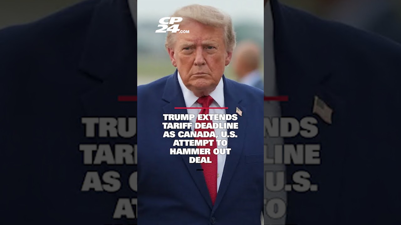 Трамп продлевает срок действия пошлин, пока Канада и США пытаются заключить сделку