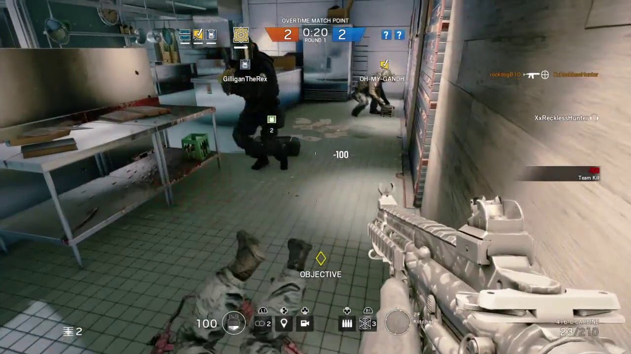 Causing Arguments on Rainbow Six Siege