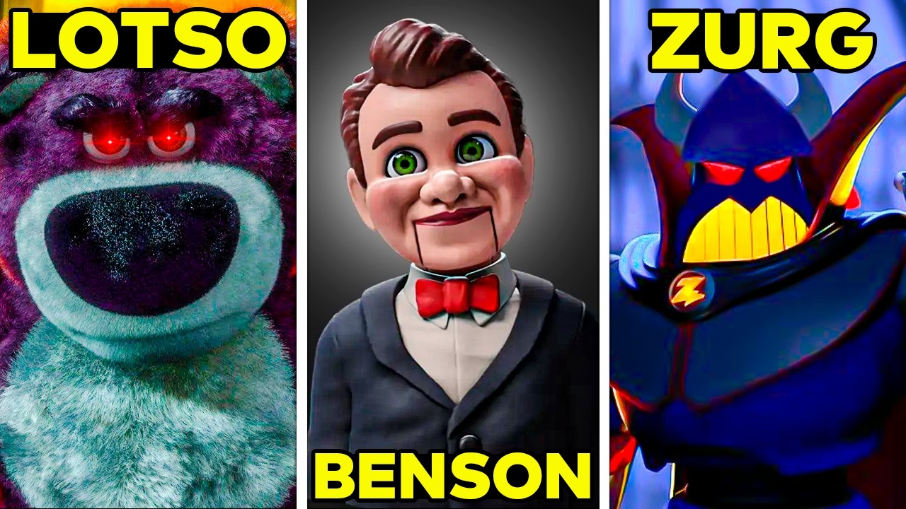 ALLE TOY STORY SCHURKEN in 12 Minuten Erklärt! (TOY STORY 5)