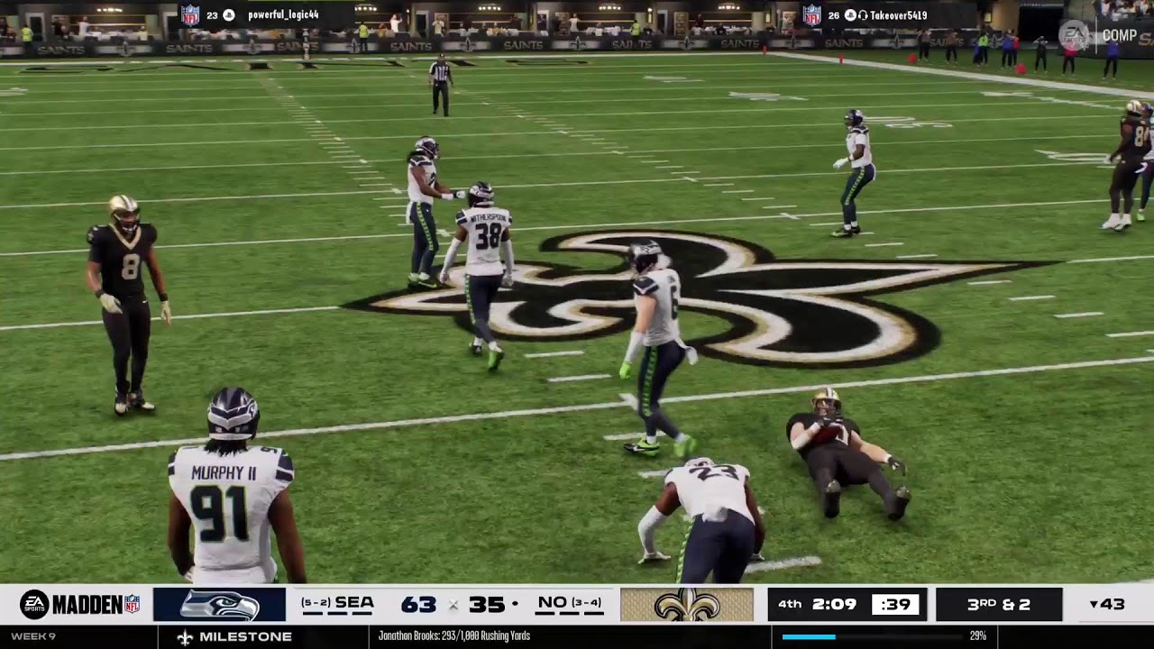 Saints VS Seahawks