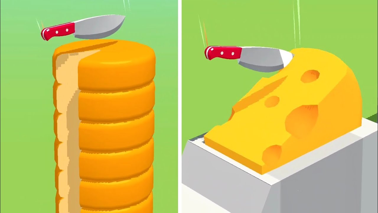 Slice It All Game! Very Satisfying and Relaxing ASMR Slicing Video NEW UPDATE