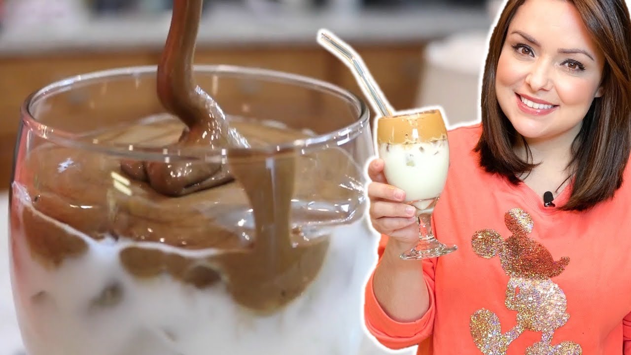 CAFÉ FAMOSO DO TIK TOK - DALGONA CAFÉ  - PARA MAMÃES NA QUARENTENA- FLÁVIA CALINA
