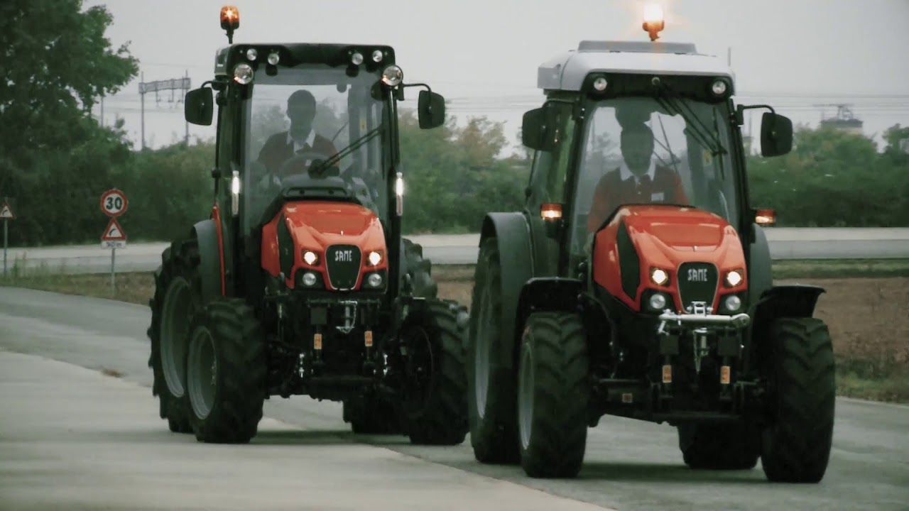 SAME Frutteto CVT ActiveSteer - Quatre roues directrices