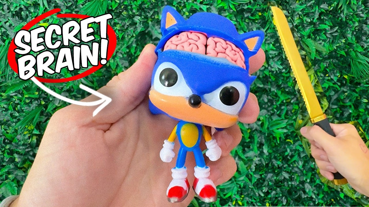 Секретный мозг внутри Соника в Ёжике Funkopops!