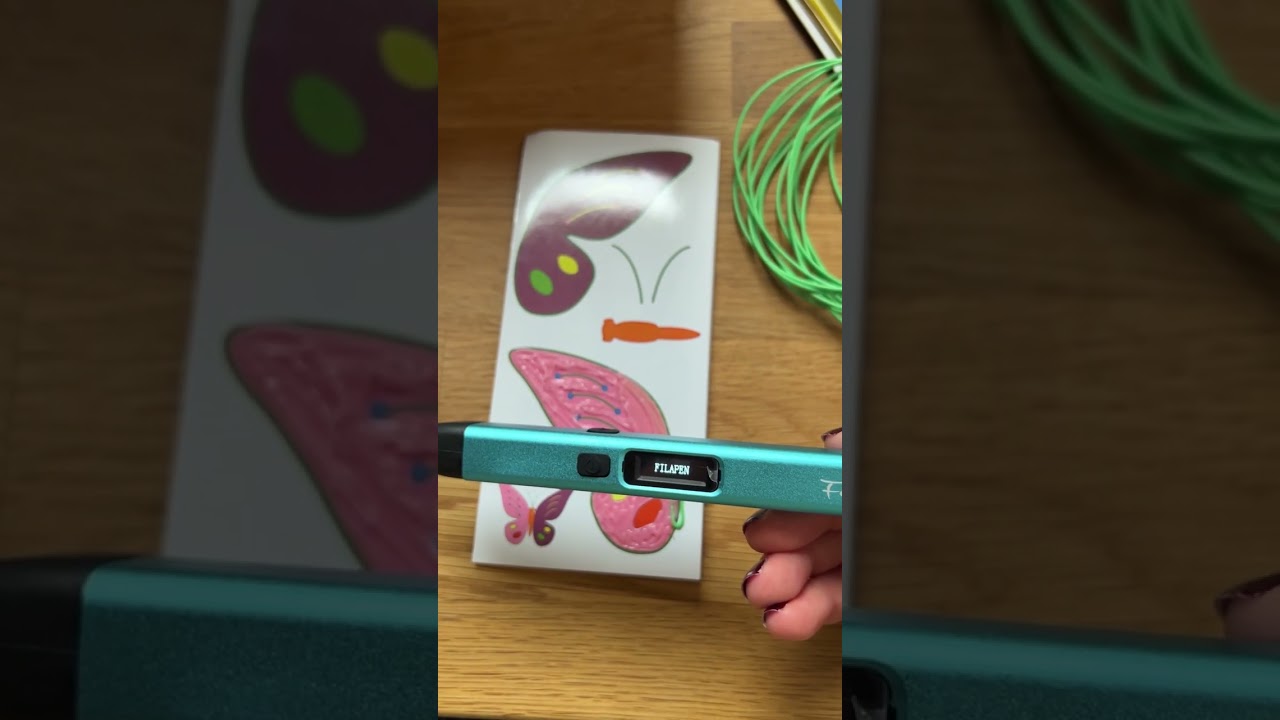 Kreativer Bastelspa&szlig; mit 3D-Stift f&uuml;r die ganze Familie - Entdecke die Magie des 3D-Zeichnens!