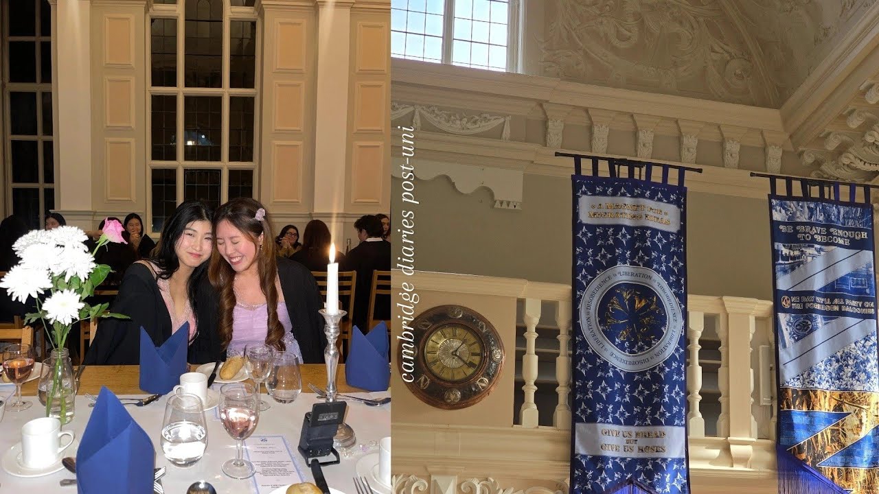 my post-cambridge diaries: newnham college formal and quality time 💜