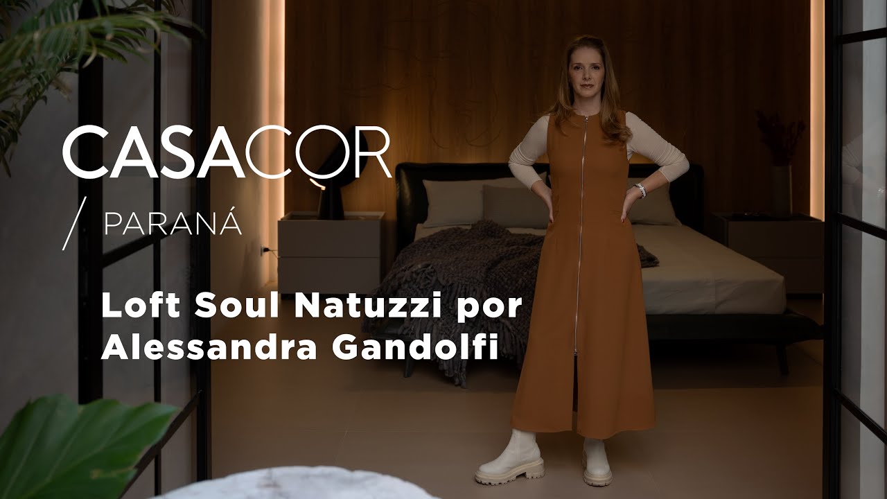 Loft priorizar o bem estar físico e mental com mobiliário aconchegante