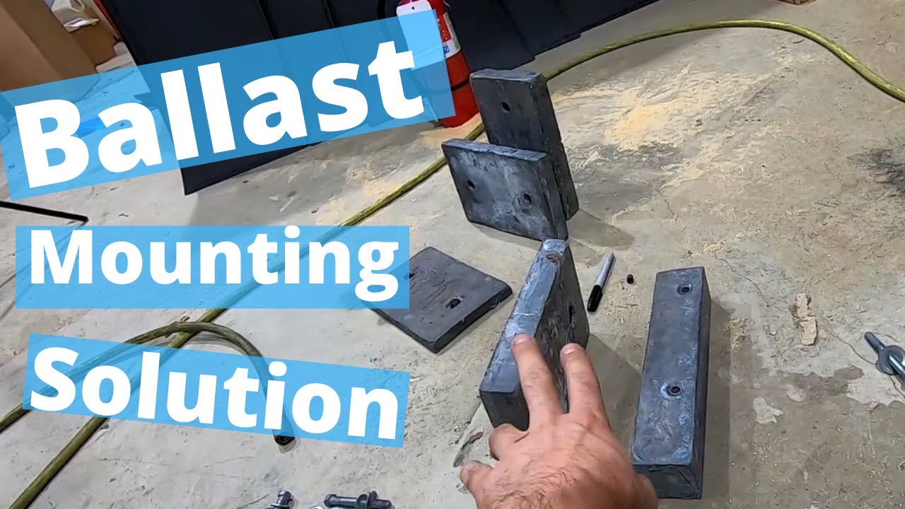 Ballast Mounting Solution for Over 200lbs of Lead.