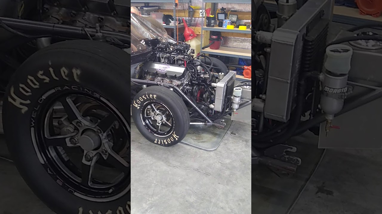 New 598 big block Chevy getting fired up