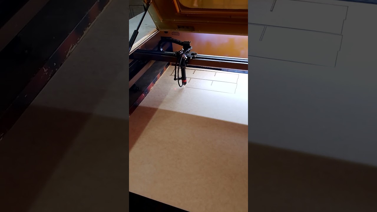 CORTAR MDF, LASER.