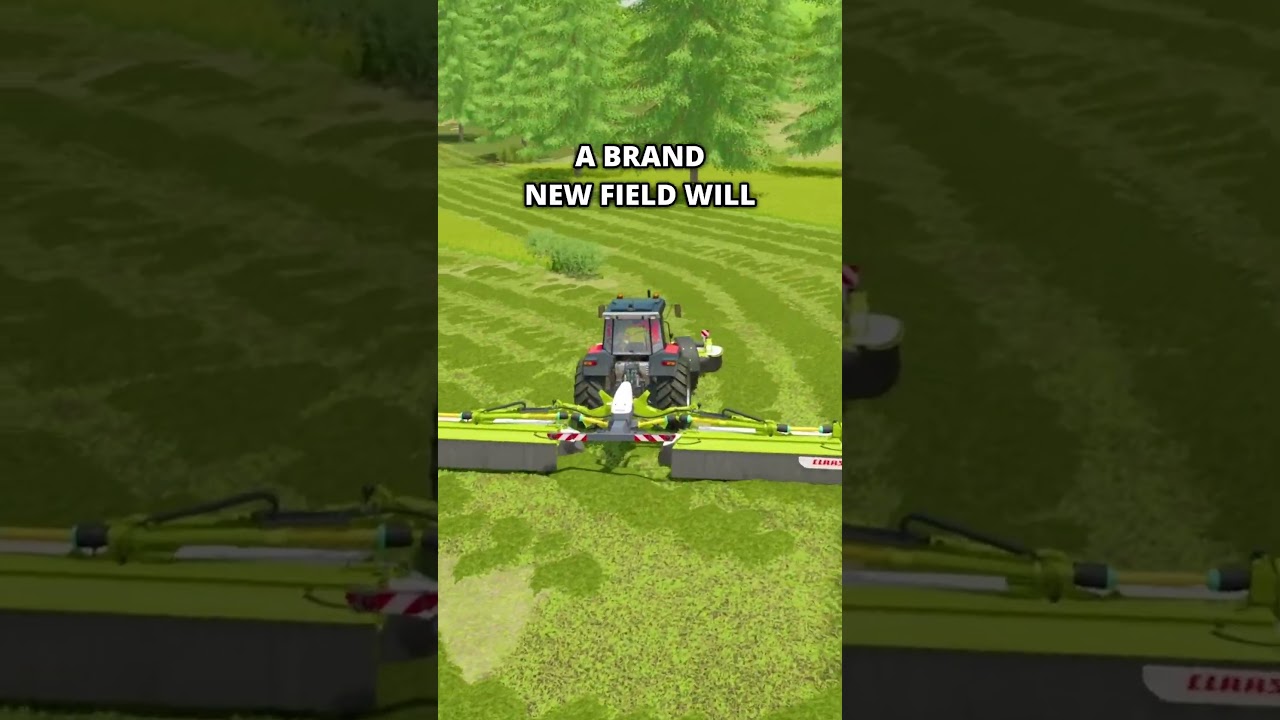 HOW TO CREATE A FIELD USING A MOWER?