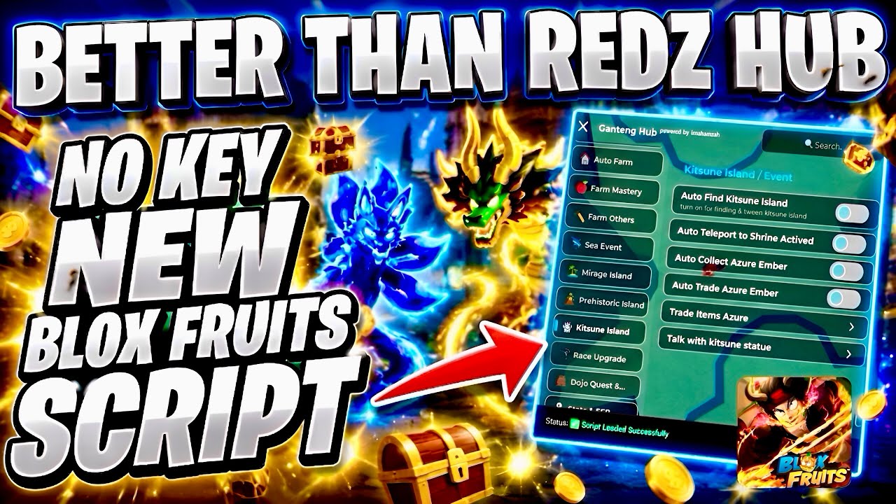 [БЕЗ КЛЮЧА] НОВЫЙ СКРИПТ ДЛЯ BLOX FRUITS (Roblox) | ЛУЧШЕ ЧЕМ REDZ HUB | АВТОФАРМ + МОРСКИЕ СОБЫТ...