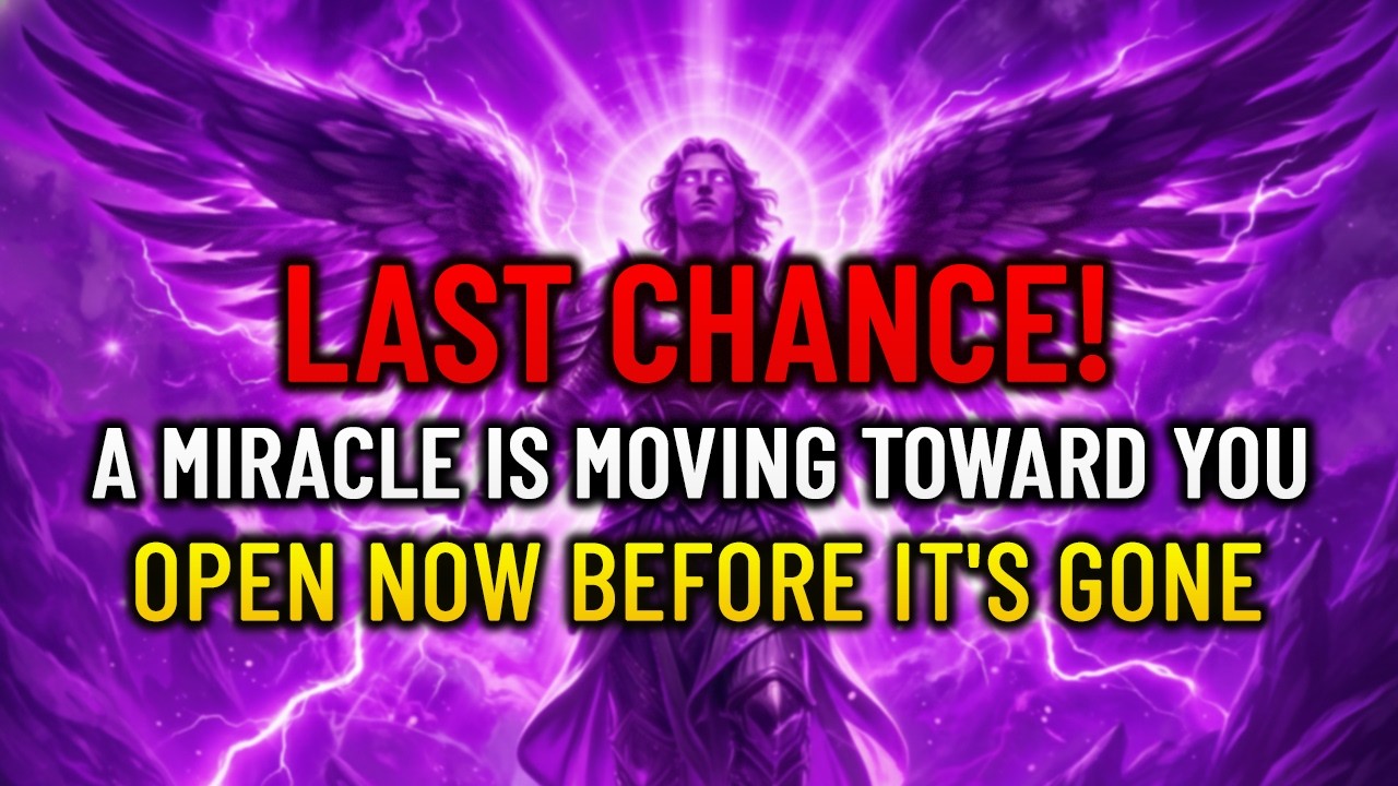 🔴 ONLY 60 SECONDS LEFT — ARCHANGEL MICHAEL WARNS: GOD IS HOLDING A GOLDEN SCROLL WITH YOUR NAME ON..