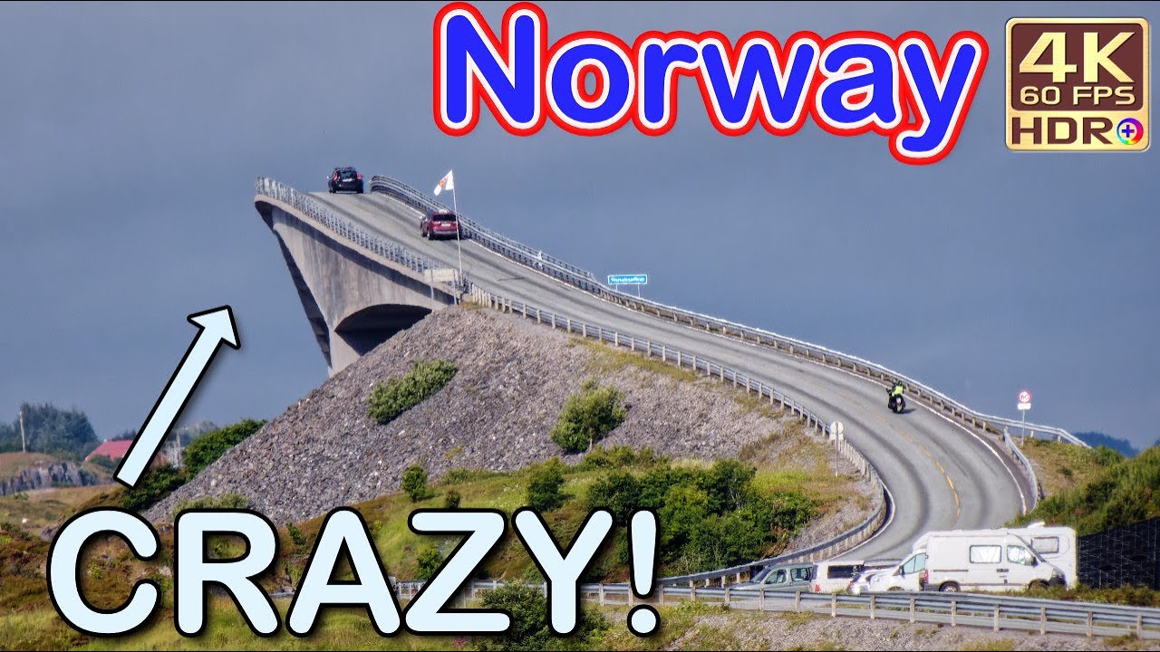 Join me on the craziest road in Norway, Atlantic Ocean Road