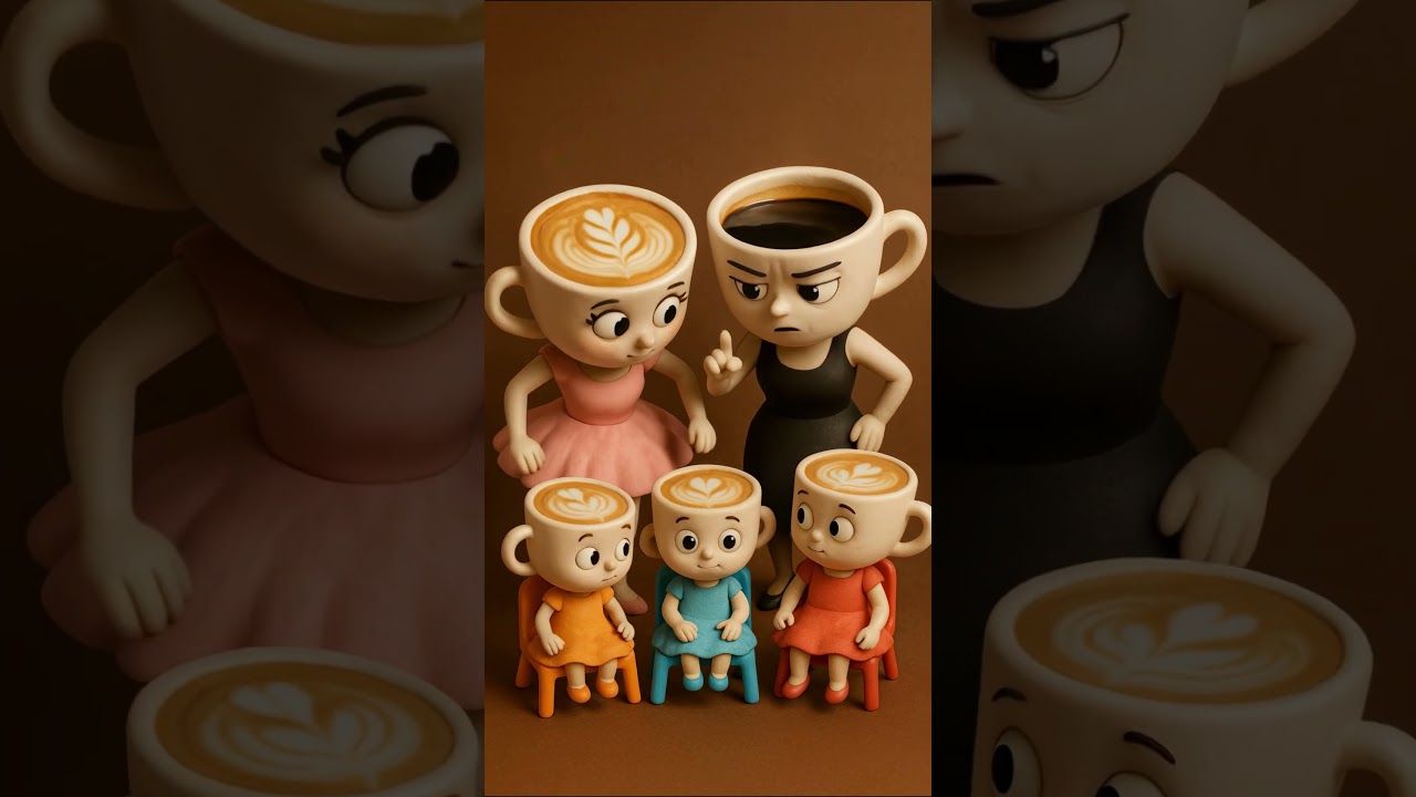 Ballerina Capuchina & Espresso Signora And There Children😍