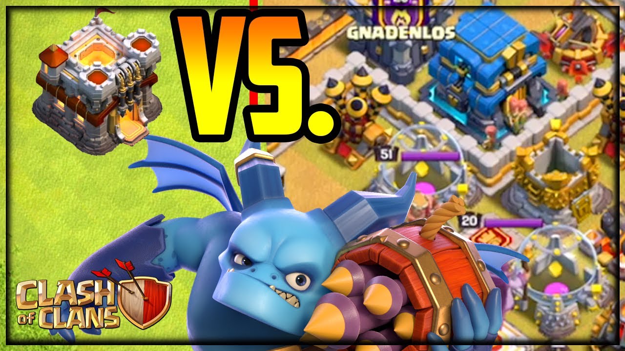 Town Hall 11 vs. Town Hall 12 in Clash of Clans! No Cash Clash #172!
