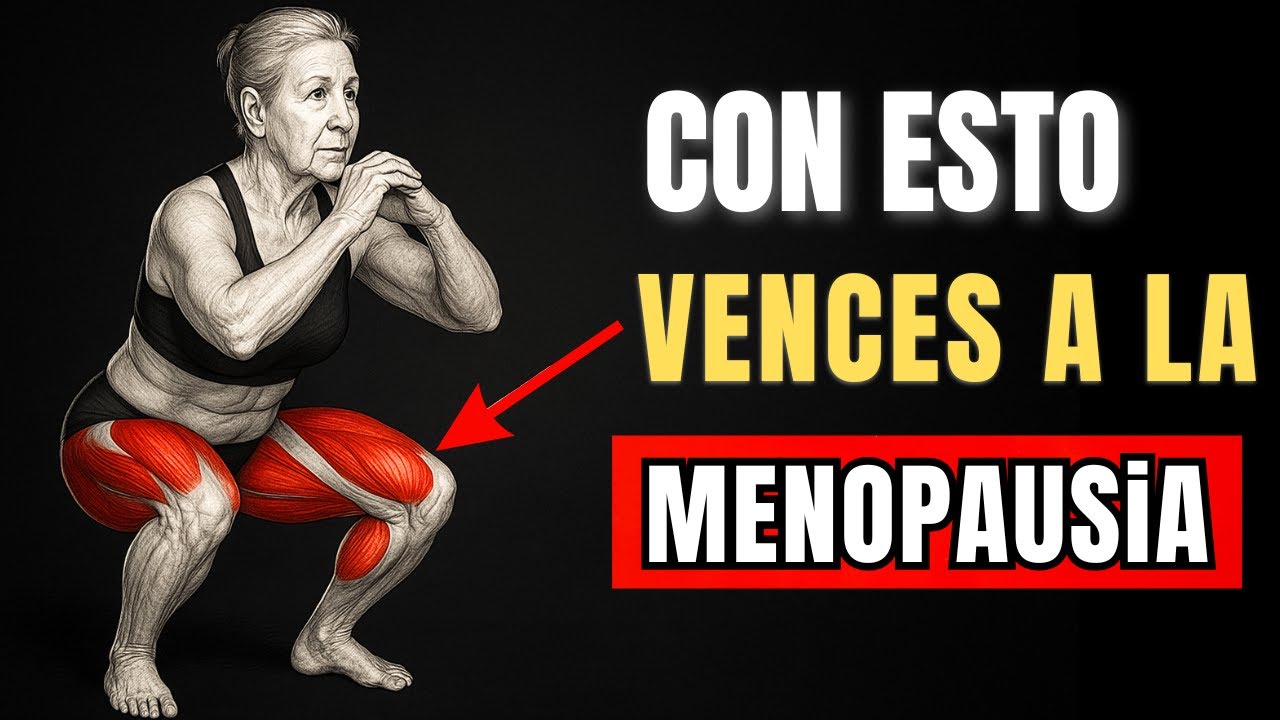 Los ÚNICOS 5 ejercicios que necesitas durante y después de la MENOPAUSIA
