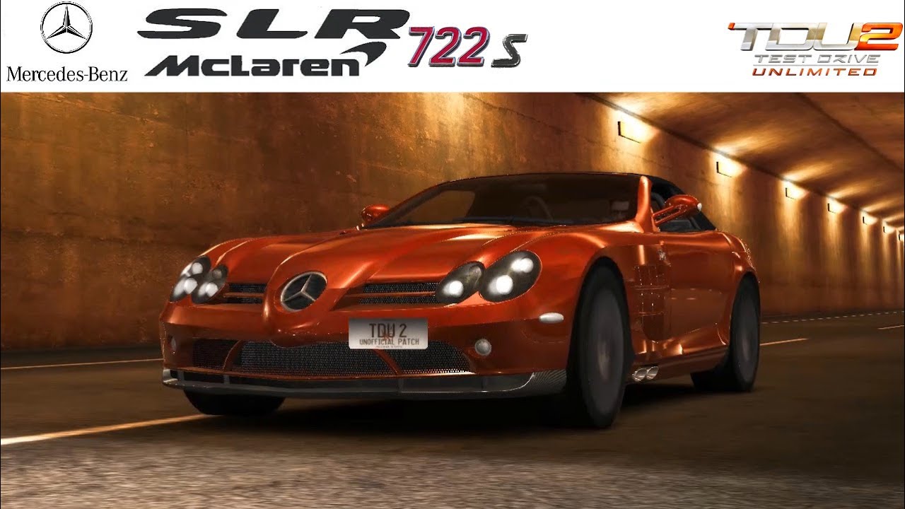 Mercedes-Benz SLR McLaren Roadster 722 S (Closed Top) | Test Drive Unlimited 2 | Replay