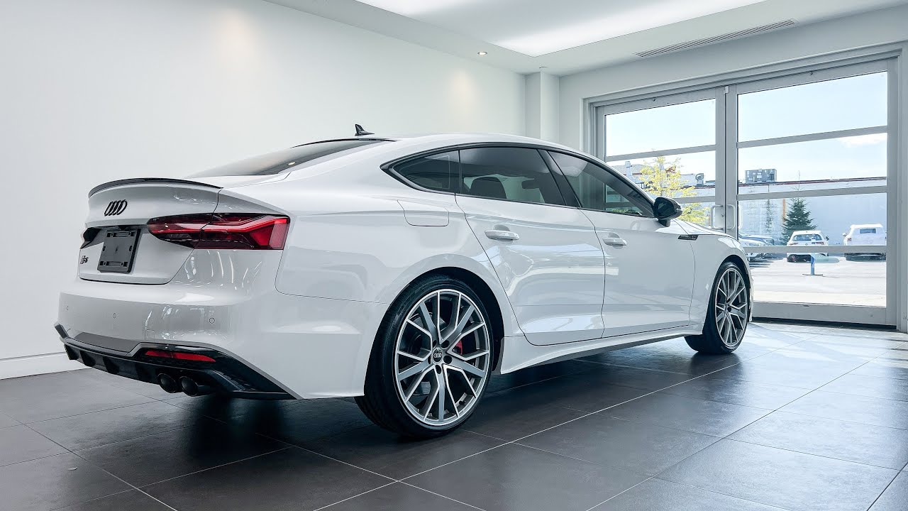 2024 Audi S5 Sportback in Arkona White!