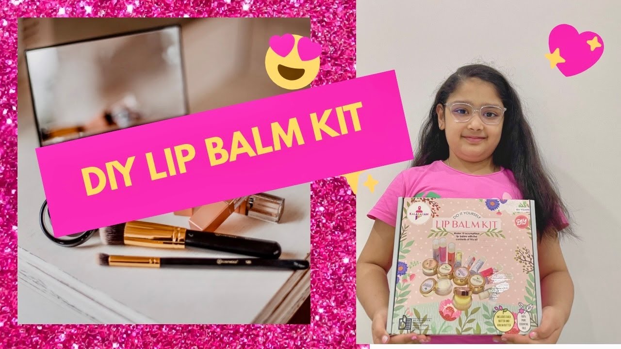 Unboxing DIY Lip balm kit by @kalakaram  pitched @SharkTankIndia  