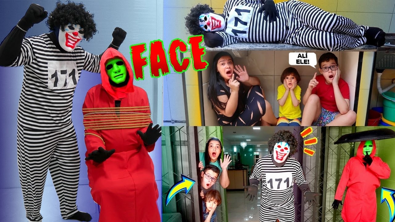 O FACE E O LALAU INVADIU NOSSA CASA E FOI EMBORA  COM AJUDA - FILME DO FACE 1 HORA DE VÍDEO