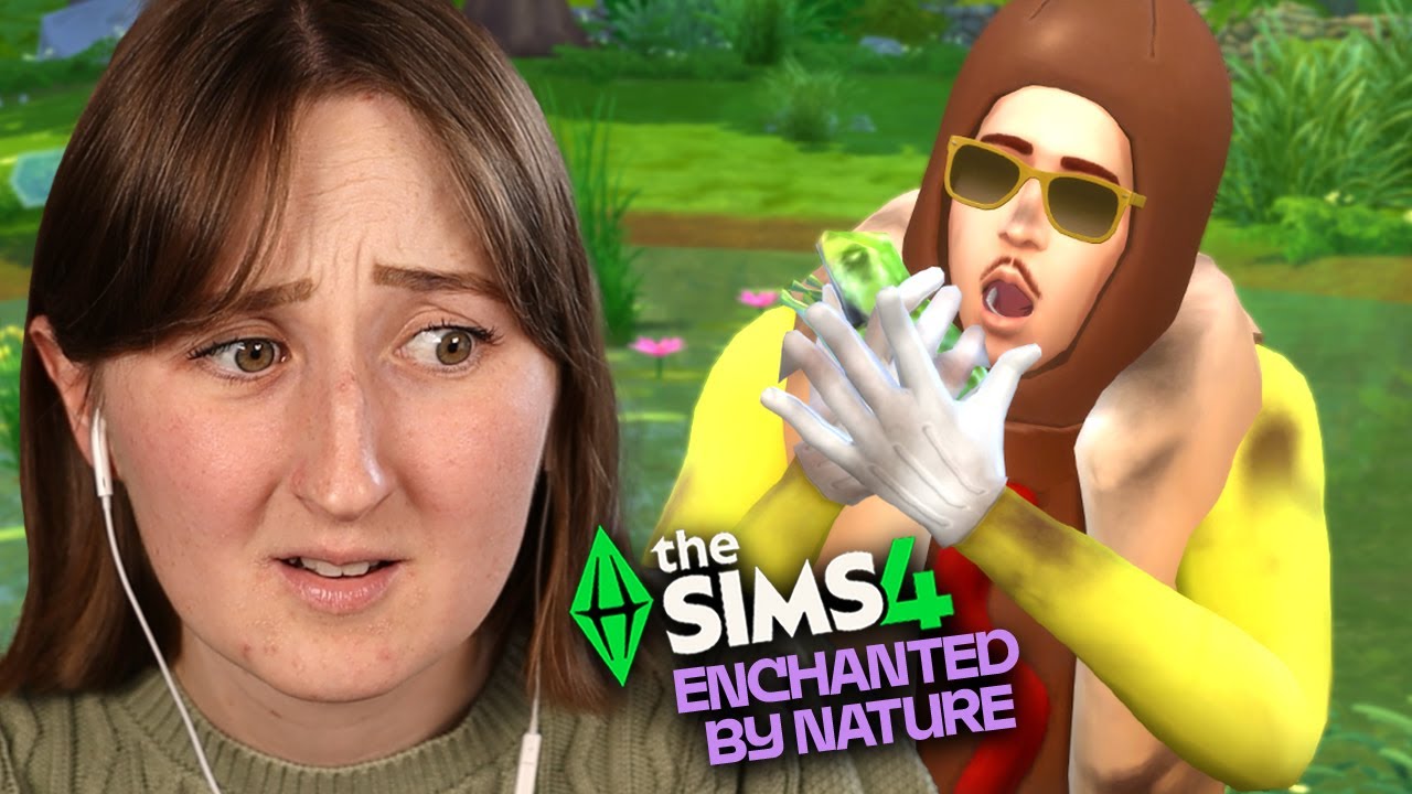 Living COMPLETELY off the land in The Sims 4: Enchanted By Nature