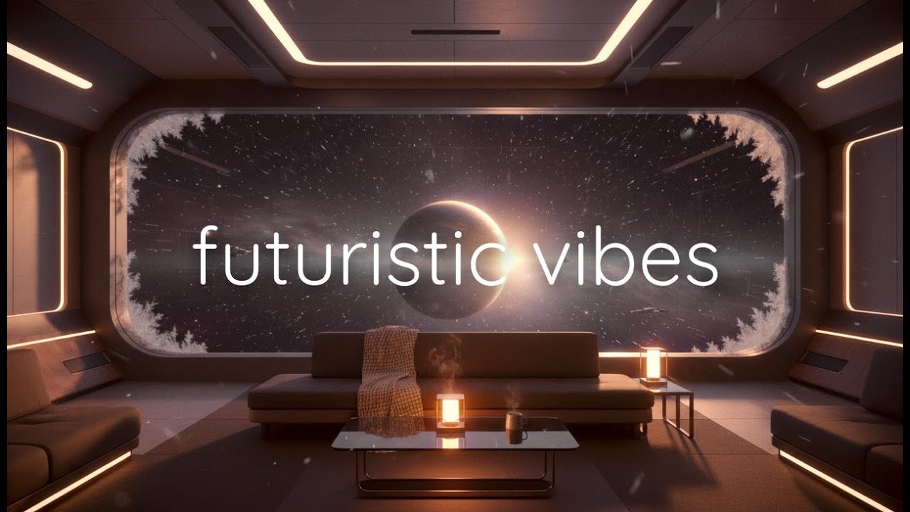 Cosmic Space Lounge | Calm Sci-Fi Ambience for Deep Focus & Study