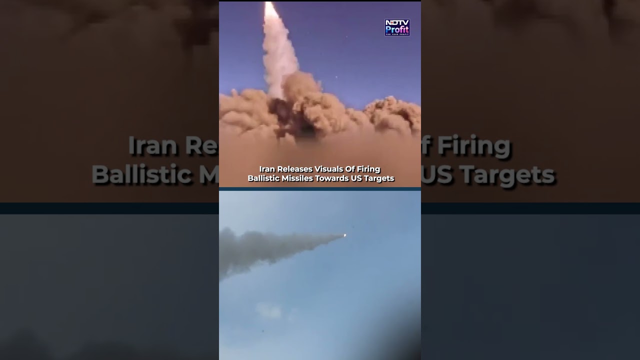 Watch: Iran's Military Fires Hypersonic & Ballistic Missiles