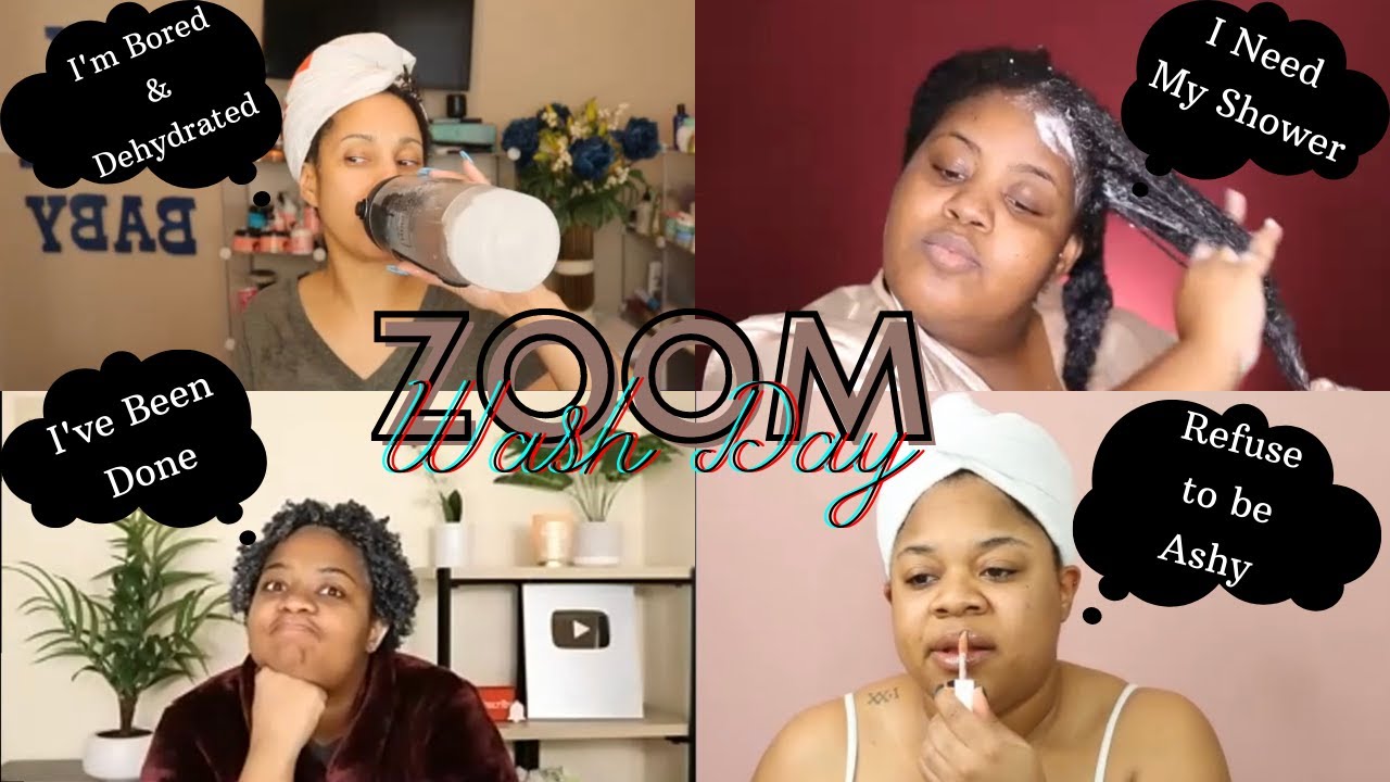 HILARIOUS WASH DAY WITH MY GIRLS! (PART 3) - TYPE 4 HAIR WASH DAY - CURLY HAIR WASH DAY ROUTINES
