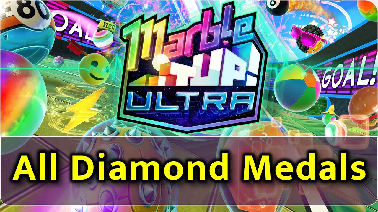 Marble It Up! Ultra - Full Playthrough (All Diamond Medals)