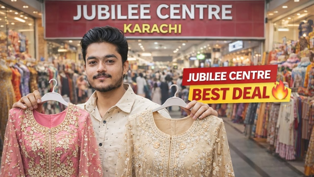 Jubilee Center Karachi Mein Itne Saste Ladies Dresses? 😱 Full Market Inspection Vlog.geostylishvlog.