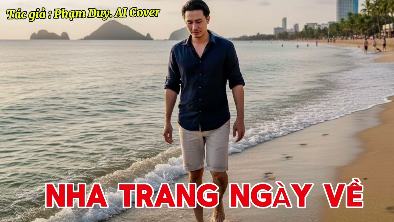 NHA TRANG NGÀY VỀ . Tác giả: Phạm Duy . AI Cover @NHẠCNHẸ25 