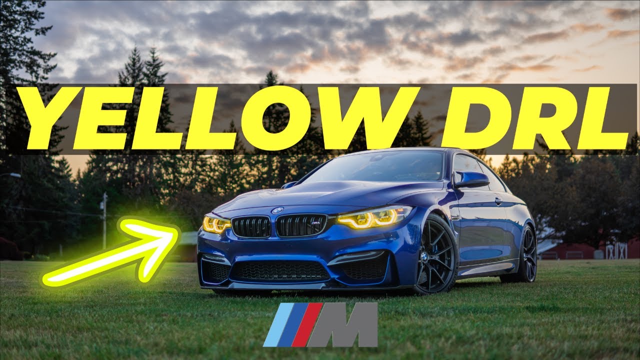 BMW M4 CS GOES CSL STYLE YELLOW DRL'S | G80 M3 (9 sec) CAMEO +AWD LAUNCH!