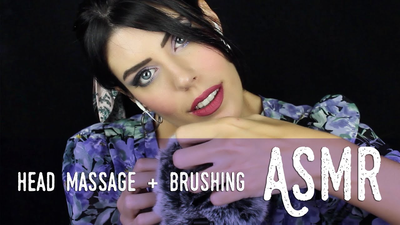 ASMR ita - 💆🏻‍♀️ MASSAGGIO ALLA TESTA + MIC BRUSHING • CLOSE UP (Intense Whispering)