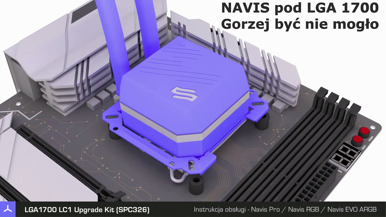 [VLOG] Najgorsze w montażu chłodzenie Navis od SilentiumPC/Endorfy pod LGA 1700