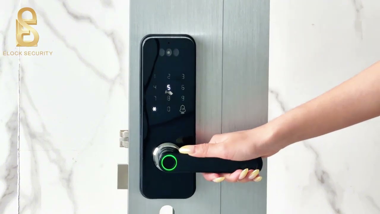 Compact Size Face Recognition Smart Door Lock-ES283D