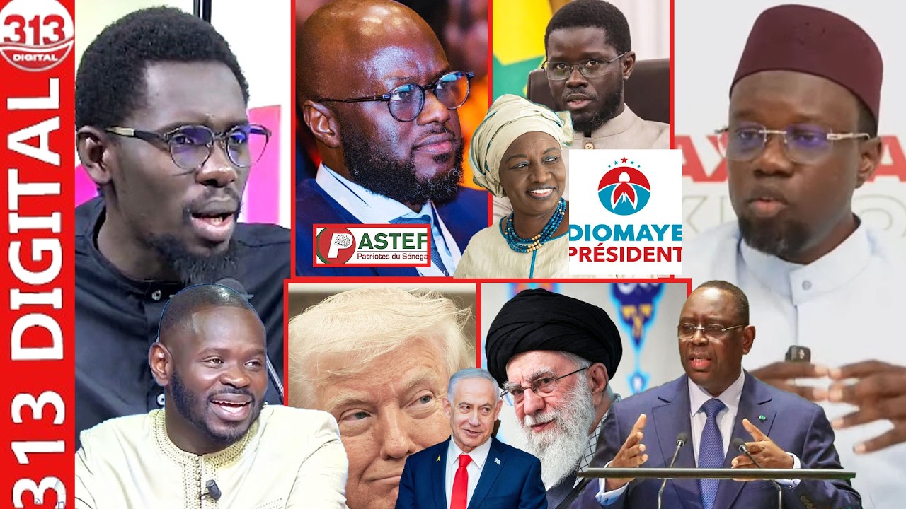 🔴Diomaye Faye convoque- Mimi/ Coalition DP- Sonko étale tout- Aff PCD, Une star arrêté- Guerre Iran,