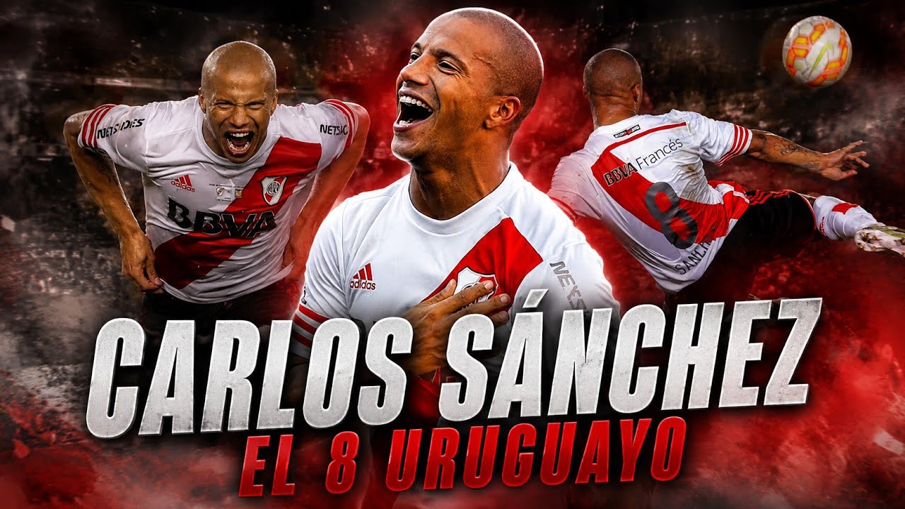 Todos los Goles de Carlos Sánchez en River ● 