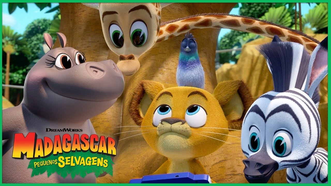 Comemorando o Aniversário do Melman! 🥳🦒 | DreamWorks Madagascar em Português