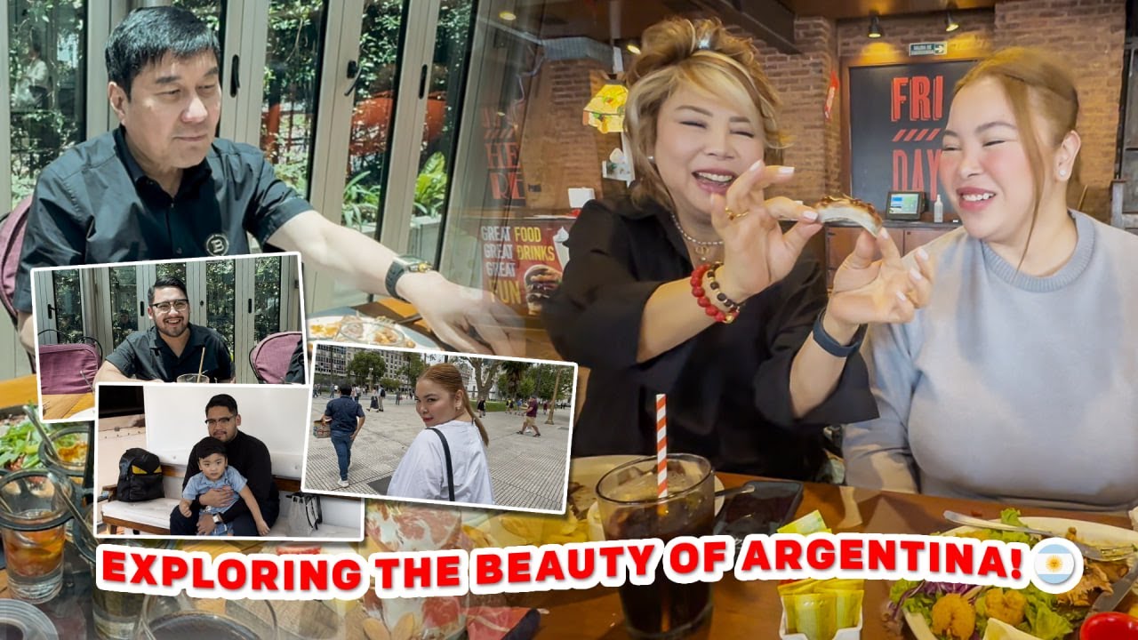 HELLO ARGENTINA! OUR FIRST TIME IN SOUTH AMERICA 🤩 | Maricel Tulfo- Tungol