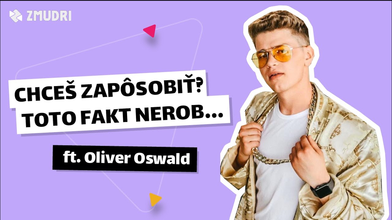 Ako napísať motivačný list? ft. Oliver Oswald | Zmudri.sk